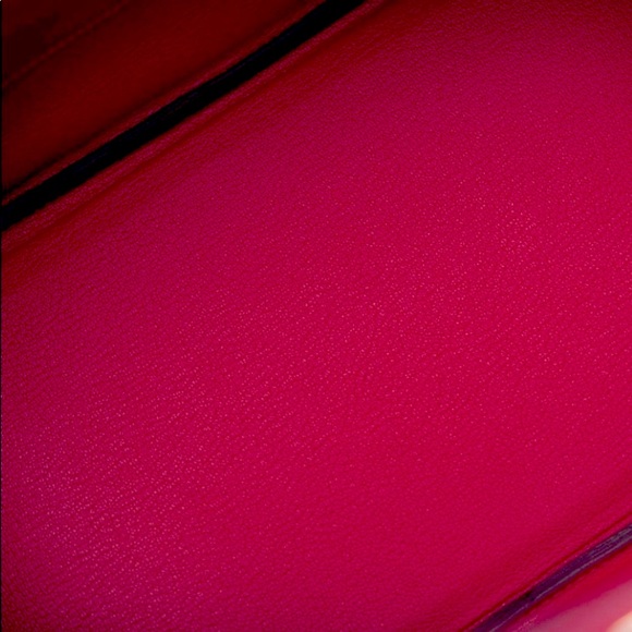 💯 AUTHENTIC Hermes Birkin Rouge Casque 2008/9 - Picture 13 of 14